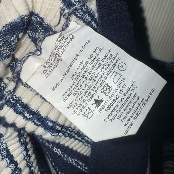 Tory Burch Sweaters New Tory Burch Julie Sweater in Blue Extra Large - Picture 7 of 7